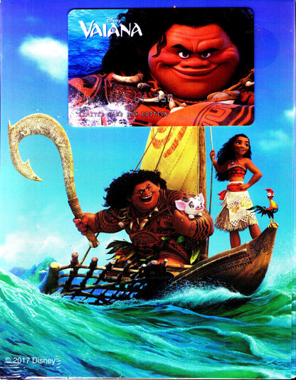 Moana 3D Full Slip SteelBook + Lenticular Magnet (2016)(FAC#78)(Czech)