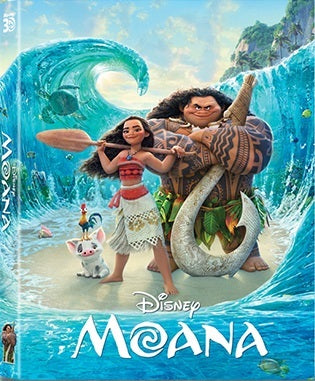 Moana 3D Lenticular SteelBook (2016)(KE#12)(Korea)