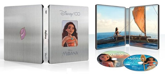 Moana 4K SteelBook: Disney 100th Anniversary Edition (Exclusive)