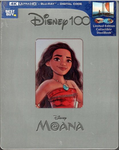 Moana 4K SteelBook: Disney 100th Anniversary Edition (Exclusive)