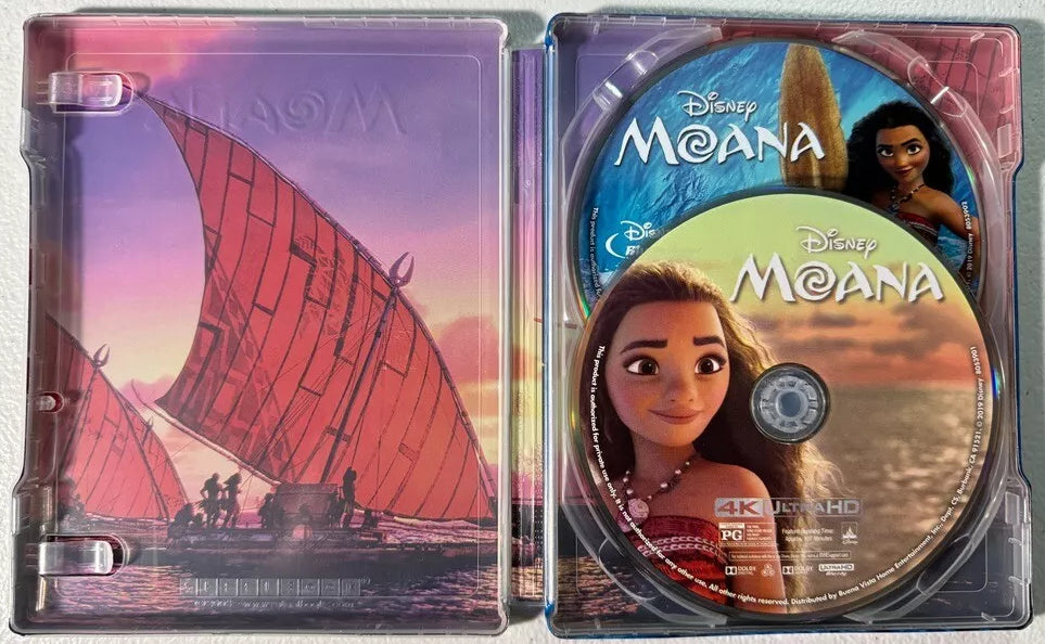 Moana 4K SteelBook (2016)(Exclusive)