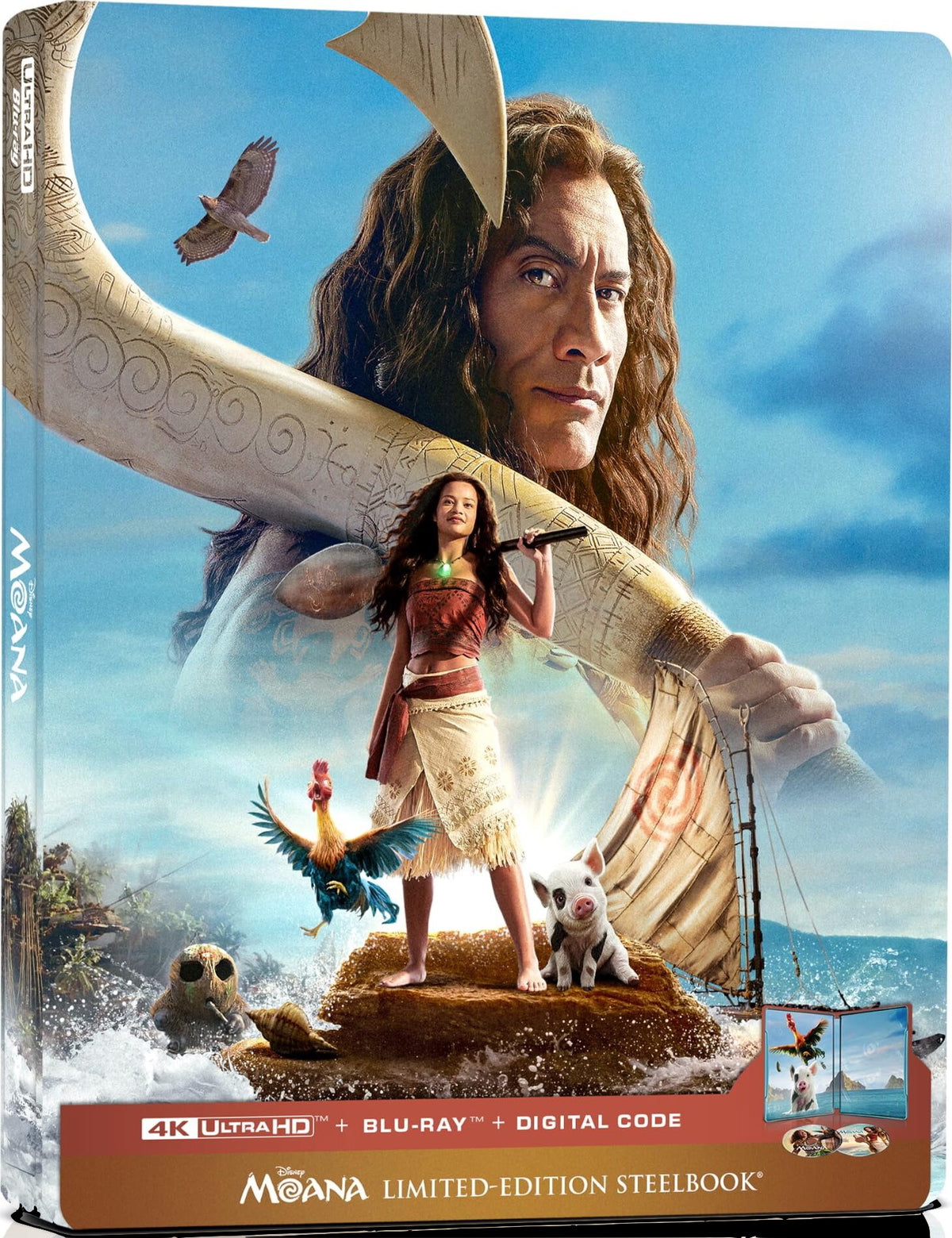 [Pre-Order] Moana 4K SteelBook (2026)