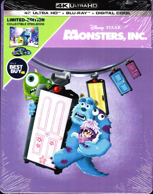 Monsters Inc. 4K SteelBook (Exclusive)