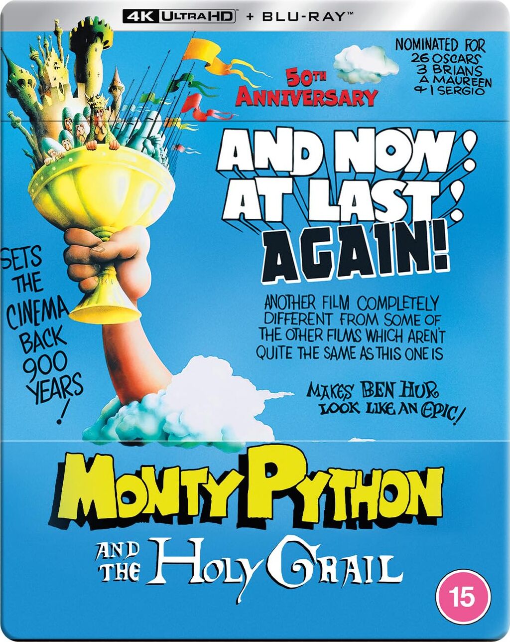 Monty Python and the Holy Grail 4K SteelBook (UK)