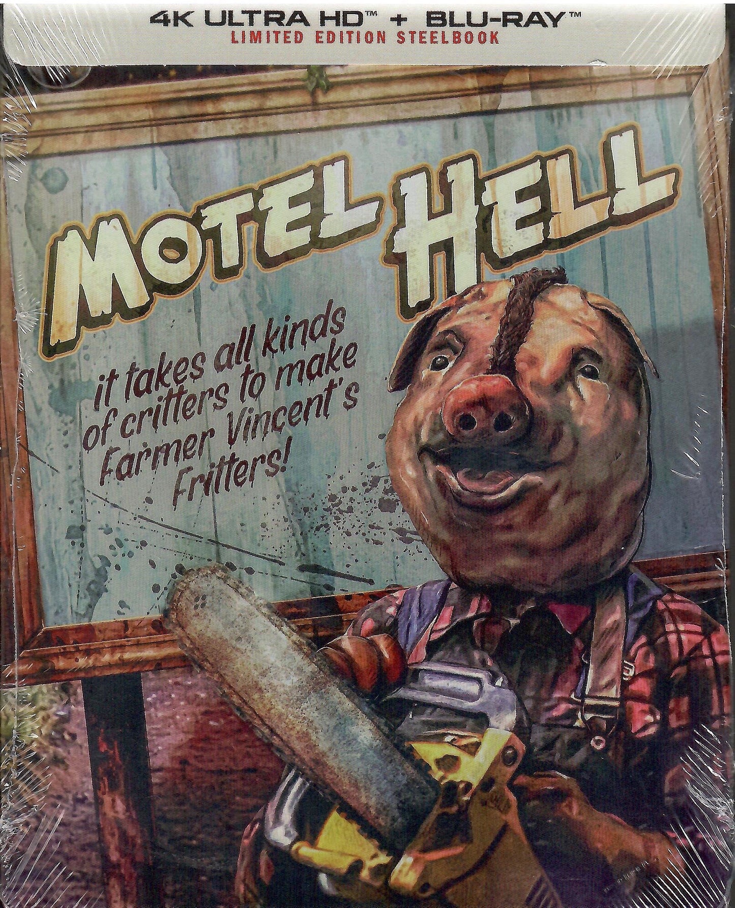 Motel Hell 4K SteelBook (Exclusive)