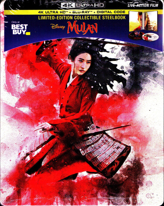 Mulan 4K SteelBook (2020)(Exclusive)