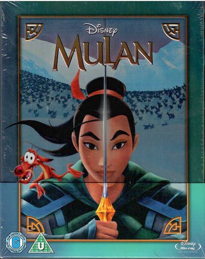 Mulan SteelBook: Disney Collection #19 (1998)(UK)