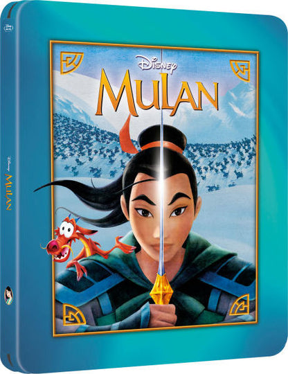 Mulan SteelBook: Disney Collection #19 (1998)(UK)