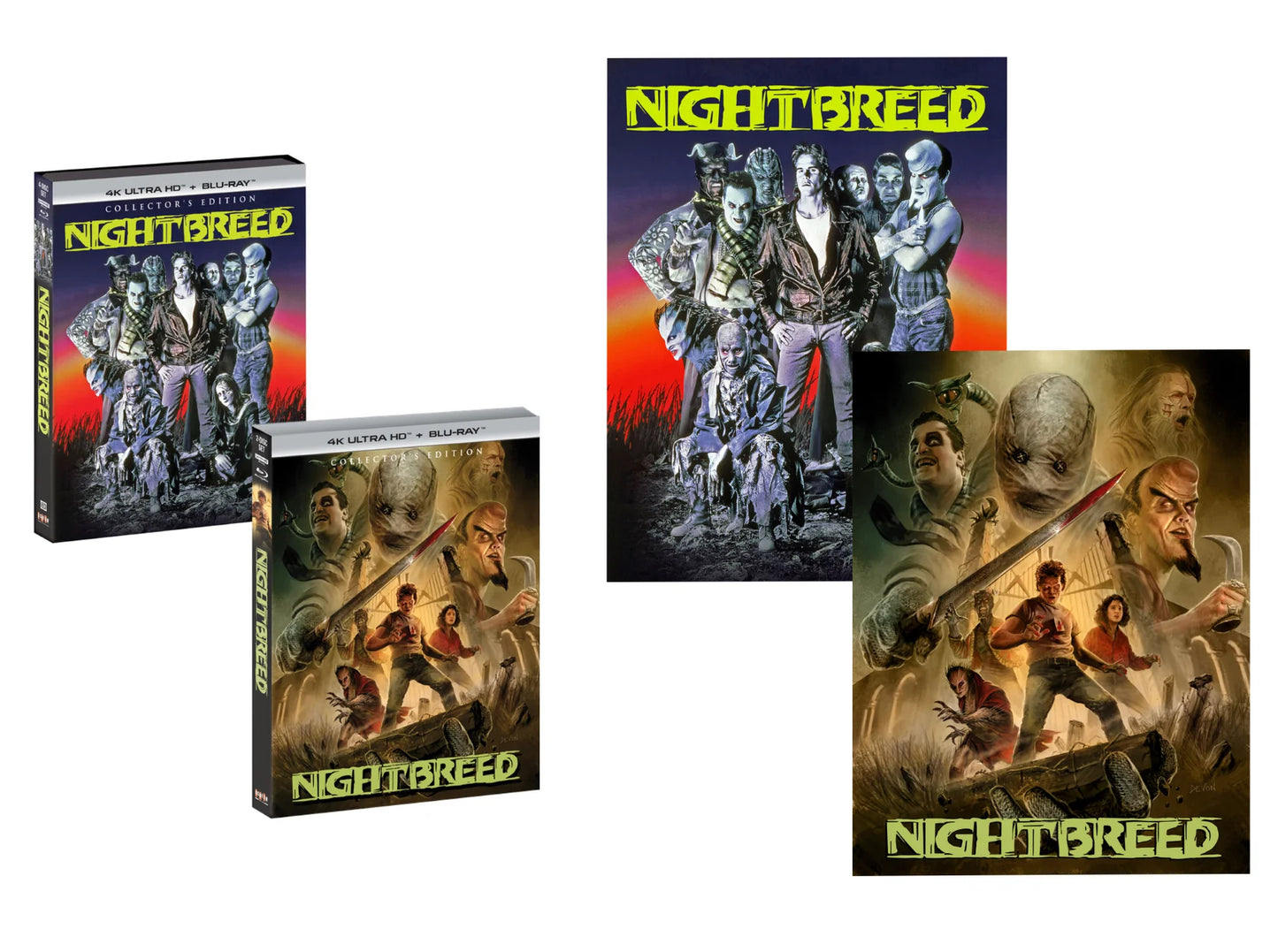 Nightbreed 4K: Collector's Edition w/ Exclusive Slip Cover & Posters (Exclusive)