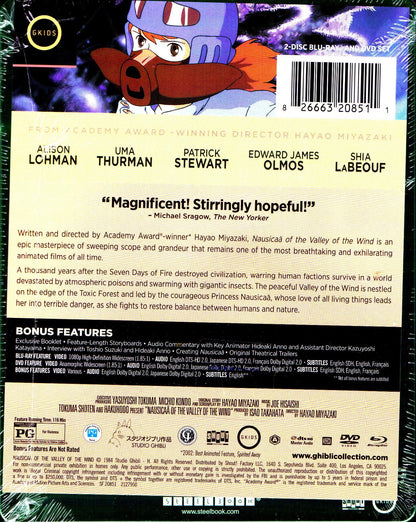 Nausicaa of the Valley of the Wind SteelBook: Studio Ghibli