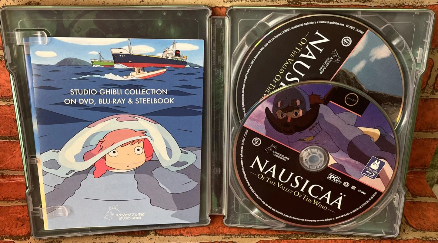 Nausicaa of the Valley of the Wind SteelBook: Studio Ghibli