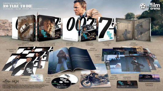 No Time To Die - 007 James Bond 4K XL Lenticular SteelBook (FAC#183)(Czech)