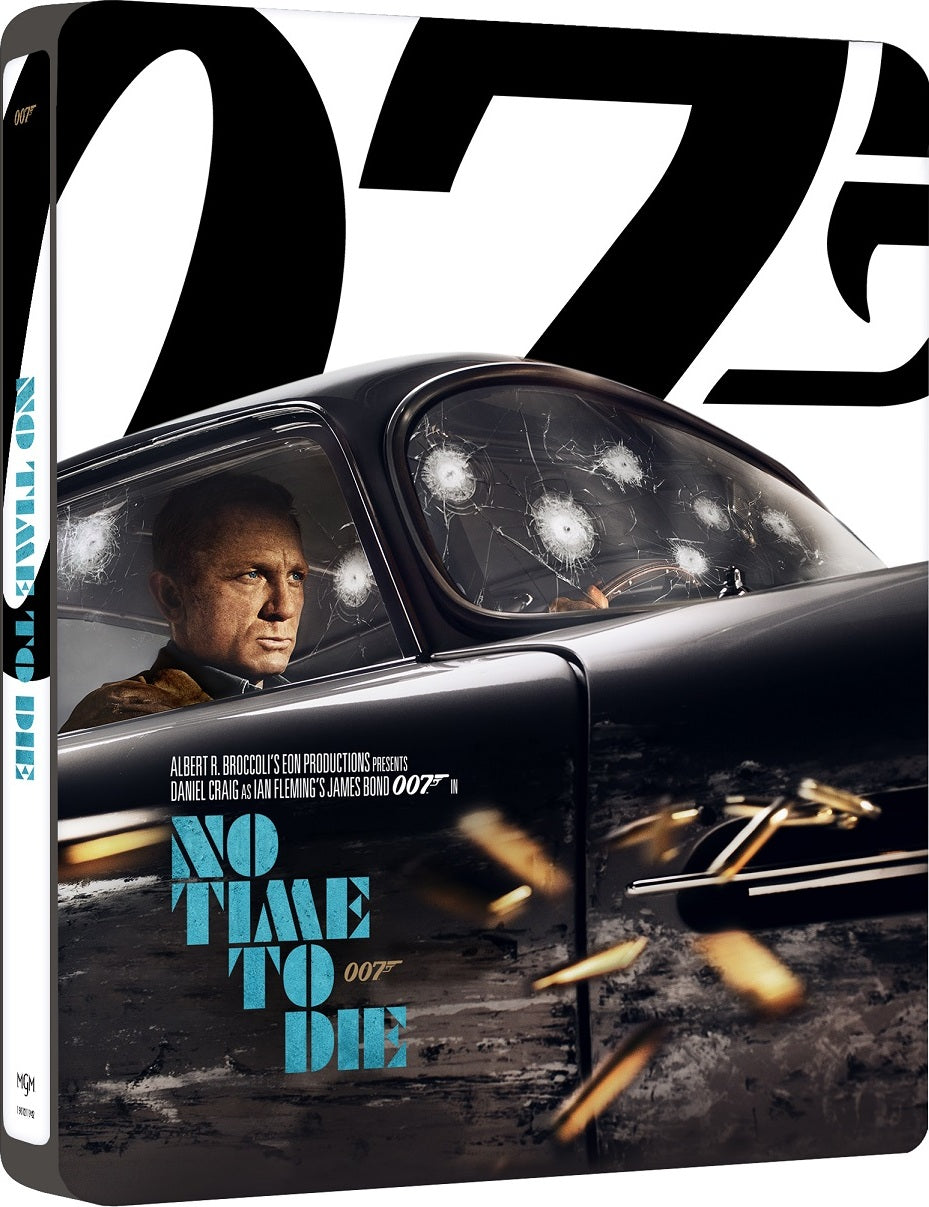 No Time to Die 4K SteelBook: 007 James Bond (Exclusive)