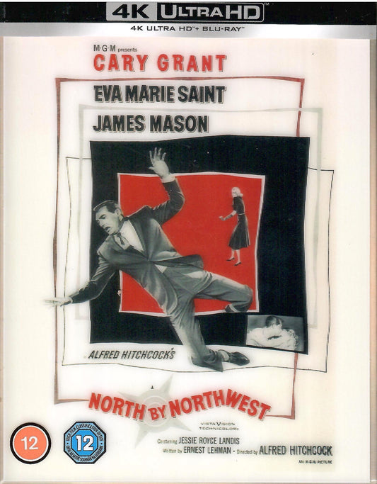 North by Northwest 4K XL Lenticular SteelBook: Ultimate Collector's Edition (UK)