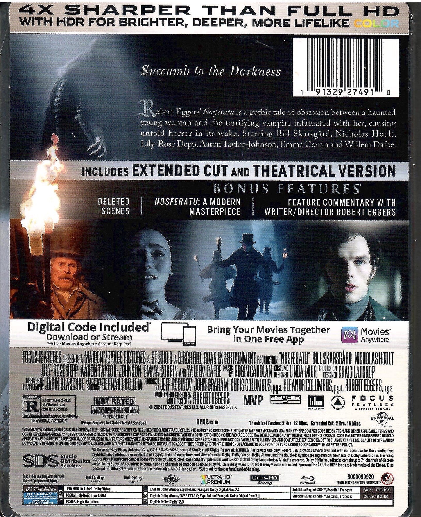 Nosferatu 4K SteelBook (2024)