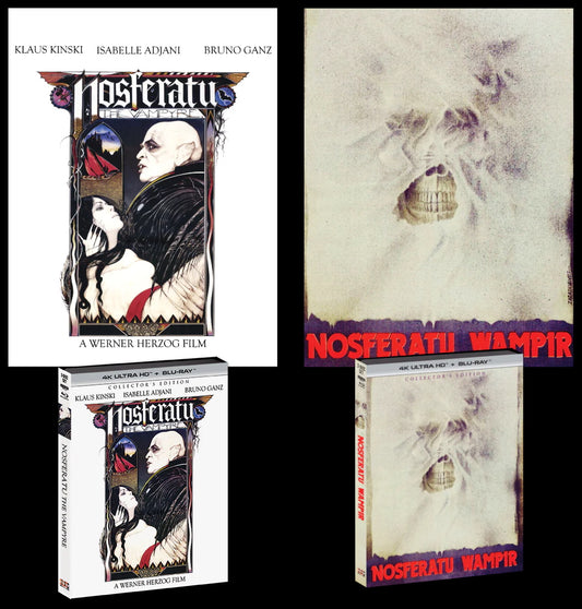 Nosferatu the Vampyre 4K: Collector's Edition w/ Exclusive Slip & Posters (1979)(Exclusive)