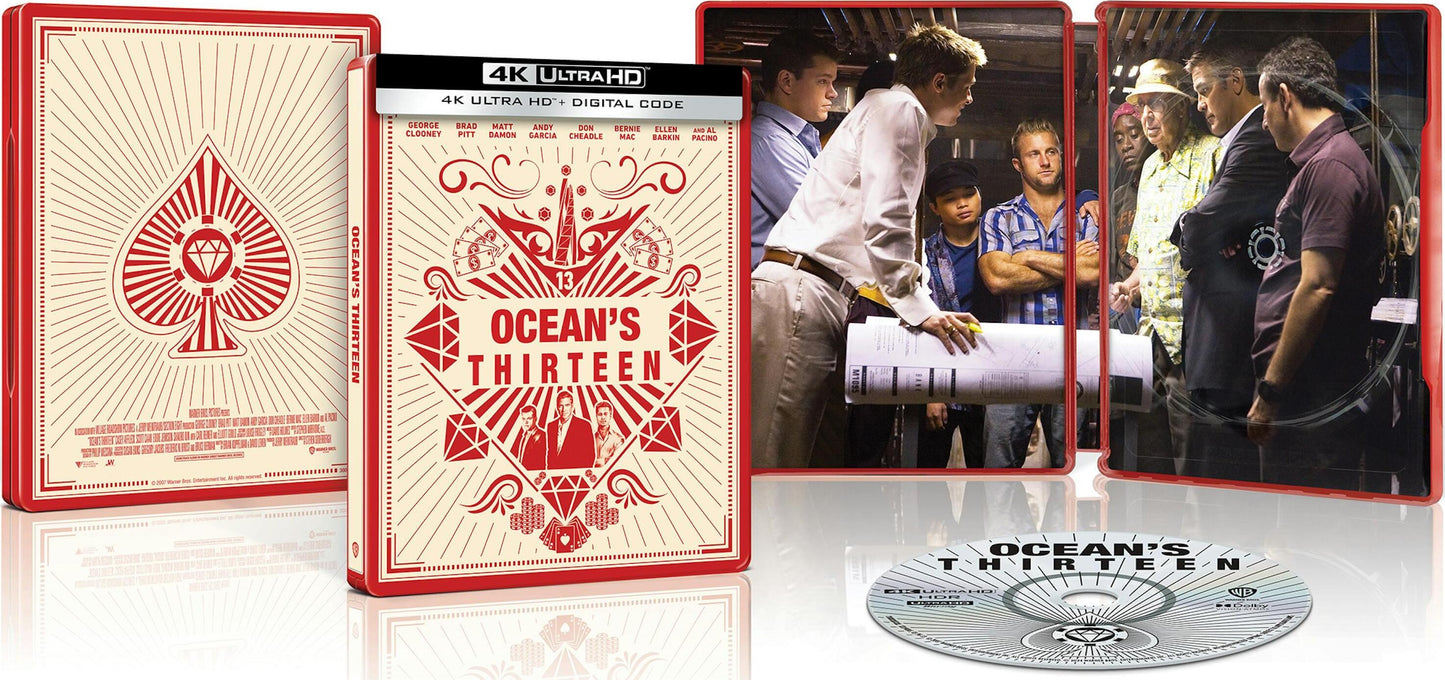 Ocean's Thirteen 4K SteelBook