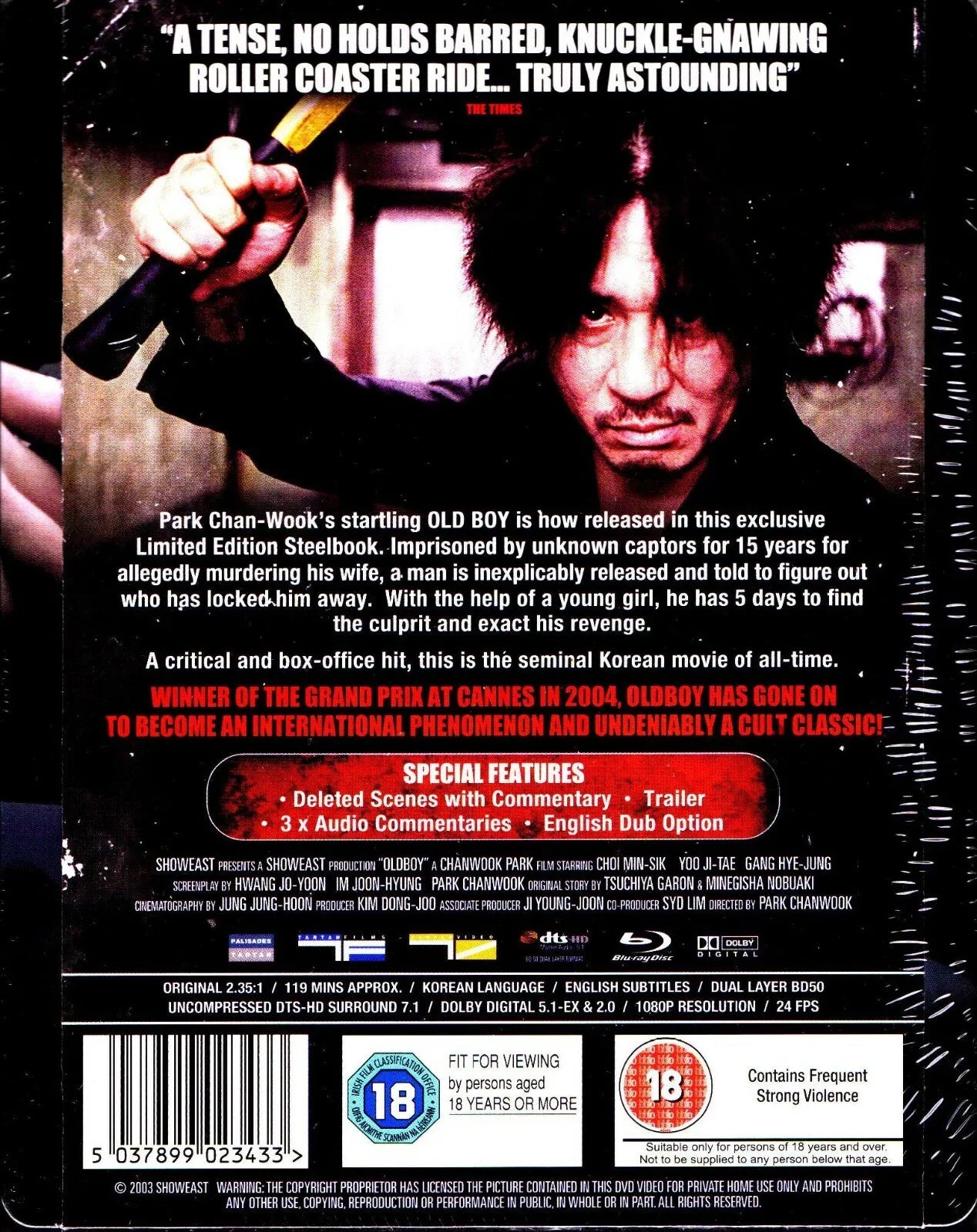 Oldboy SteelBook (2003)(UK)