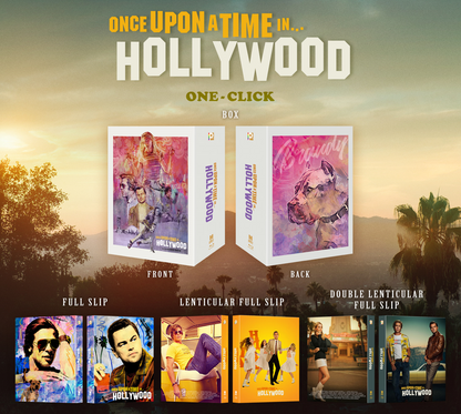 Once Upon a Time in Hollywood 1-Click SteelBook (ME#27)(Hong Kong)