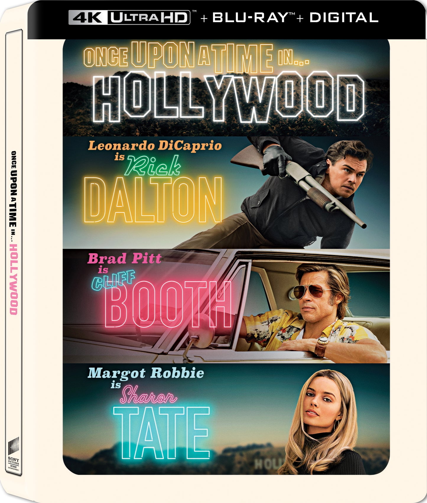Once Upon a Time in Hollywood 4K SteelBook (Exclusive)