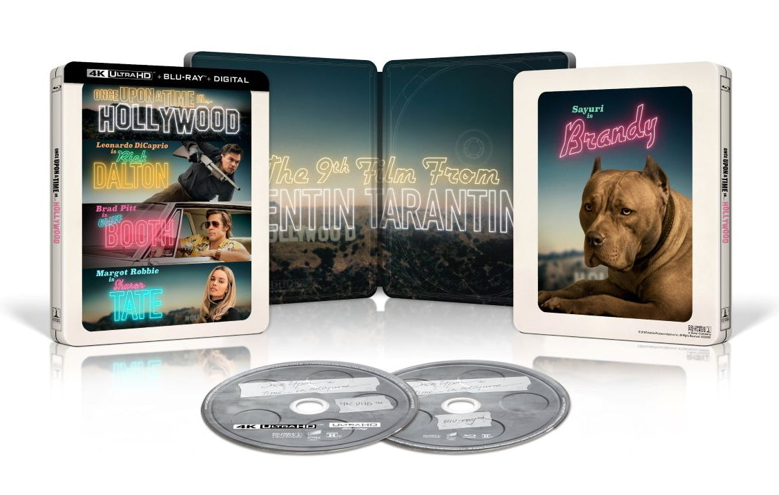 Once Upon a Time in Hollywood 4K SteelBook (Exclusive)
