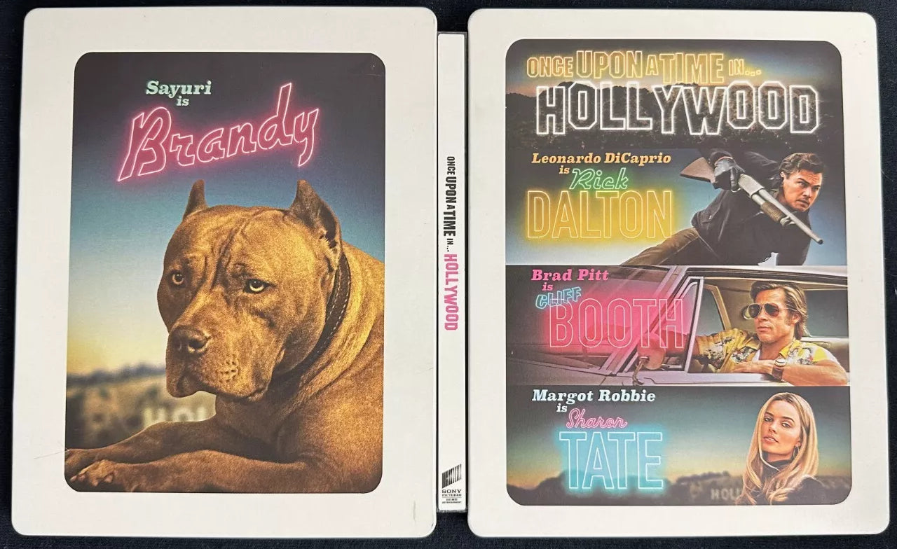 Once Upon a Time in Hollywood 4K SteelBook (Re-release)