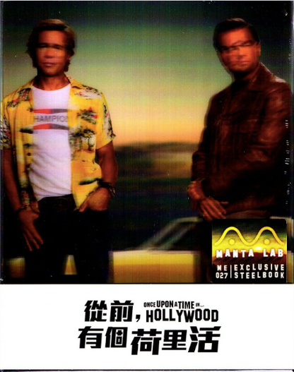Once Upon a Time in Hollywood 1-Click SteelBook (ME#27)(Hong Kong)