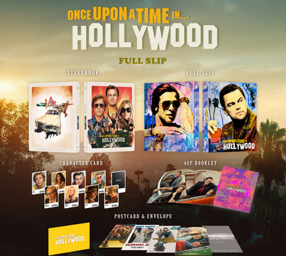 Once Upon a Time in Hollywood Full Slip SteelBook (ME#27)(Hong Kong)