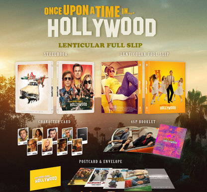 Once Upon a Time in Hollywood Lenticular SteelBook (ME#27)(Hong Kong)