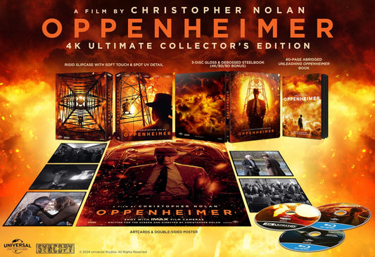 Oppenheimer 4K Full Slip SteelBook: Collector's Edition (UK)