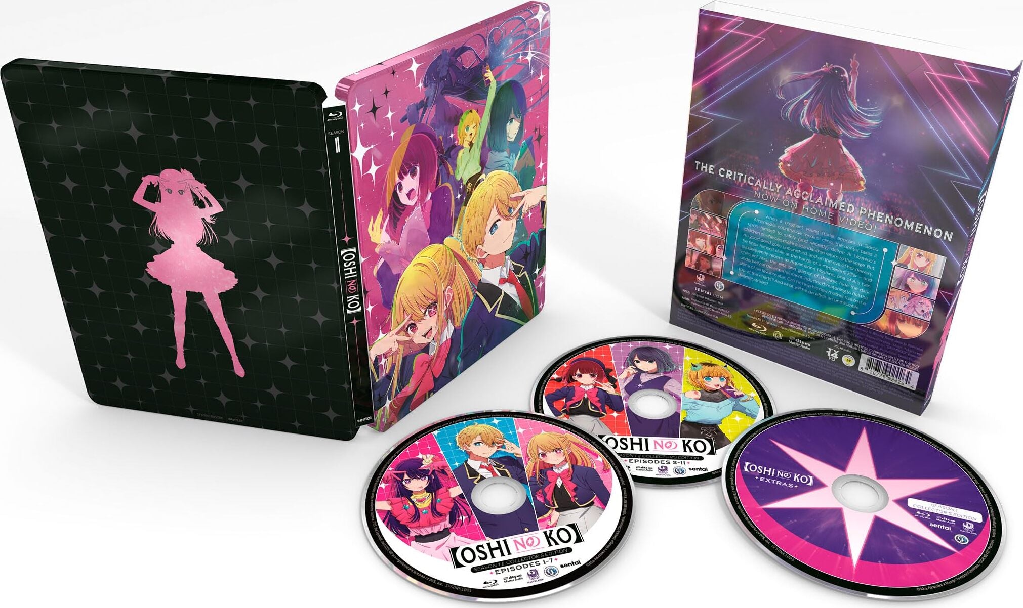 Oshi no Ko: Season 1 SteelBook – Blurays For Everyone