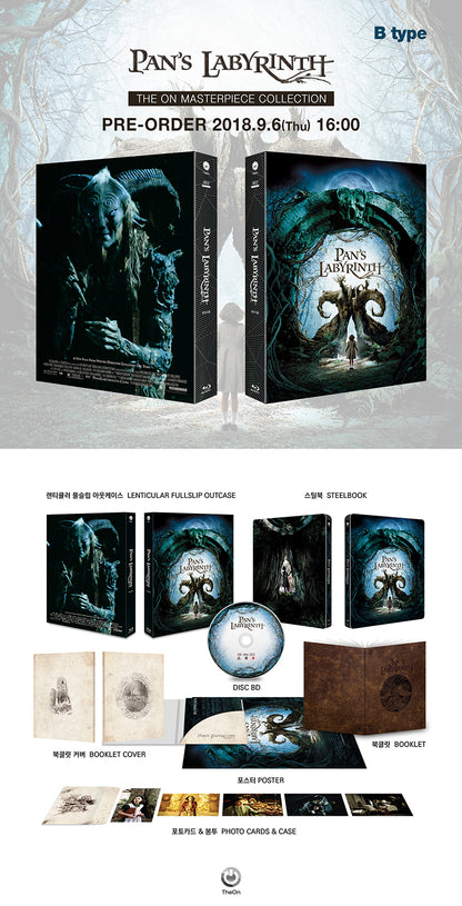 Pan's Labyrinth Lenticular SteelBook (KE#71)(Korea)