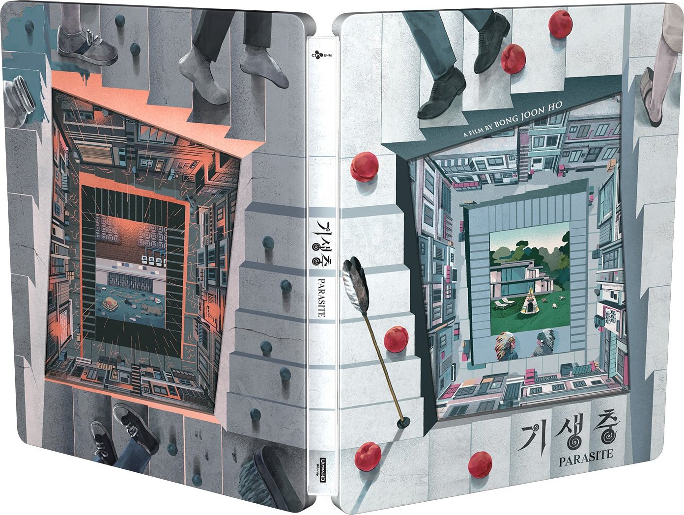 Parasite 4K Full Slip A SteelBook (2019)(Korea)