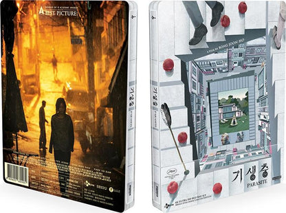 Parasite 4K 1/4 Slip SteelBook (2019)(Korea)