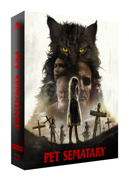 Pet Sematary 4K XL Full Slip SteelBook + Lenticular Magnet (2019)(FAC#125)(Czech)