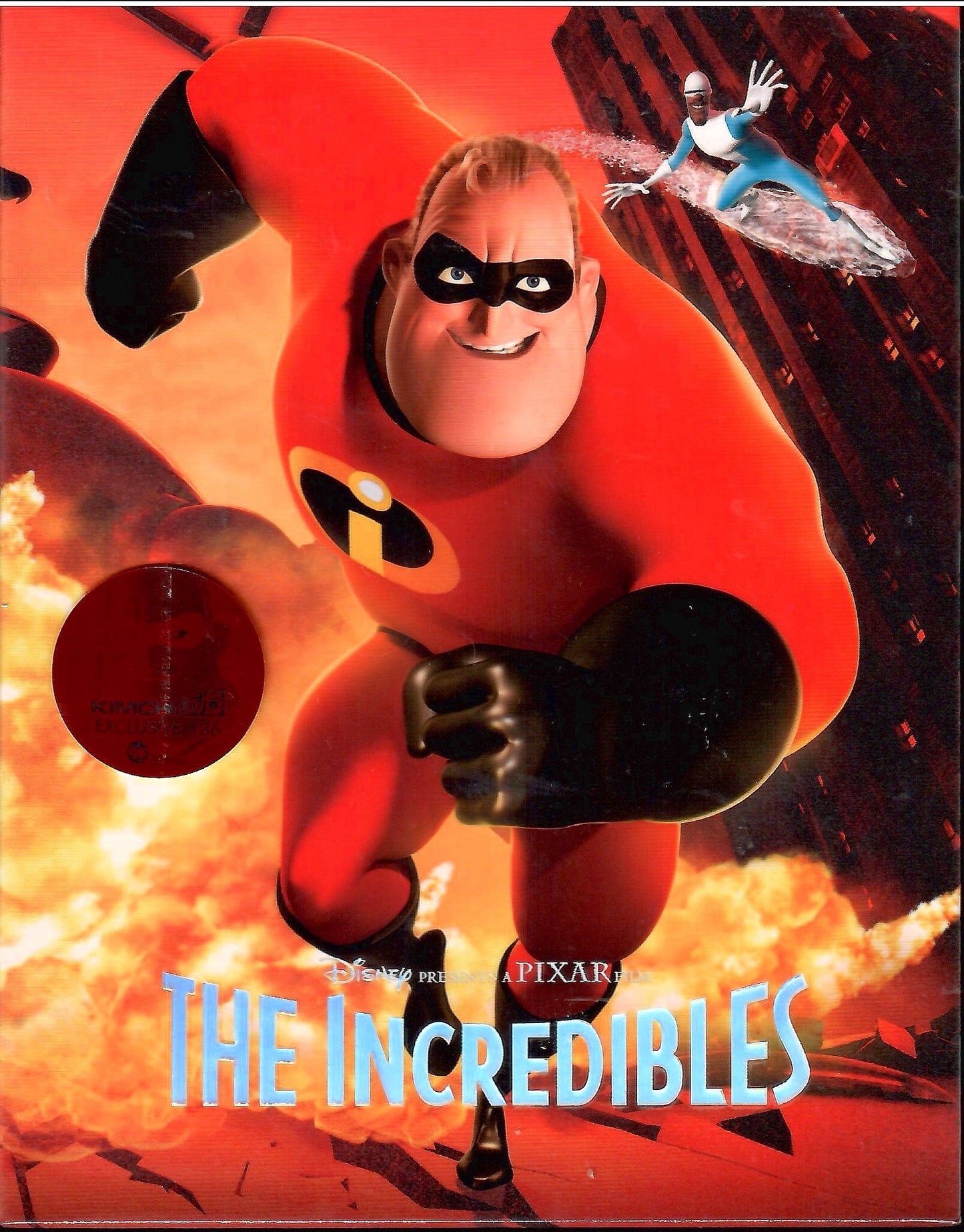 The Incredibles Full Slip SteelBook (2004)(KE#36)(Korea)