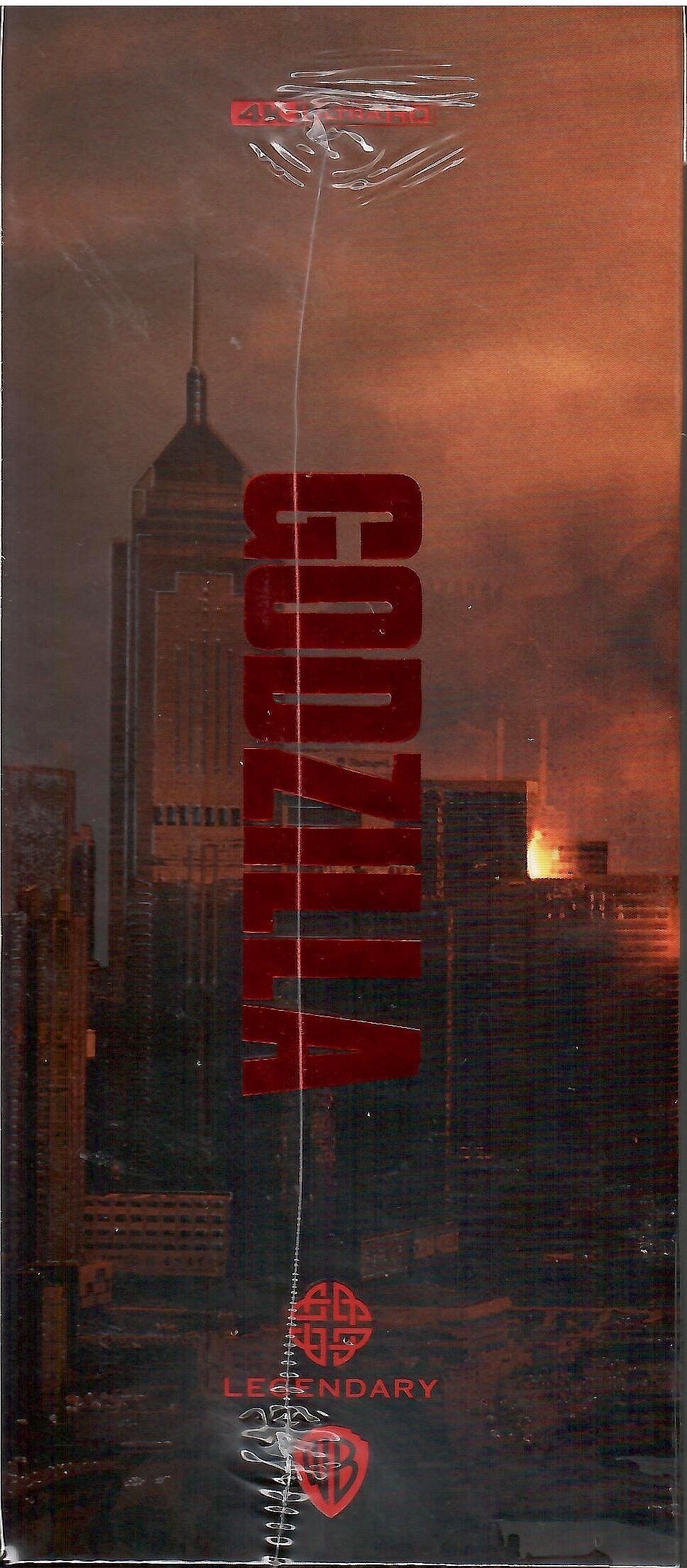 Godzilla 4K 1-Click SteelBook (2014)(ME#42)(Hong Kong)(EMPTY)(Slip Box)