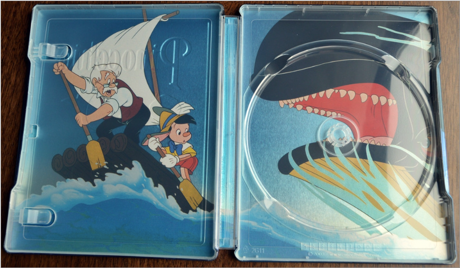 Pinocchio SteelBook: Disney Collection #17 (1940)(UK)