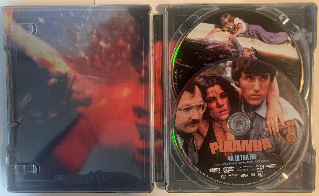 Piranha 4K SteelBook (1978)