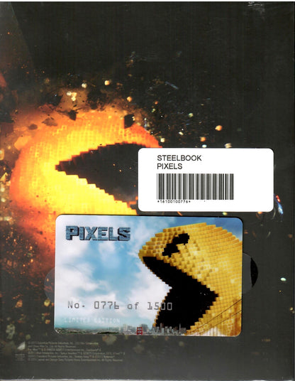 Pixels 3D Full Slip SteelBook + Lenticular Magnet (FAC#026)(Czech)