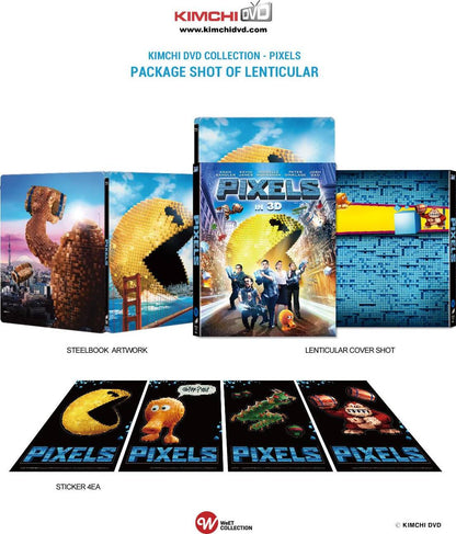 Pixels 3D Lenticular SteelBook (KE#04)(Korea)