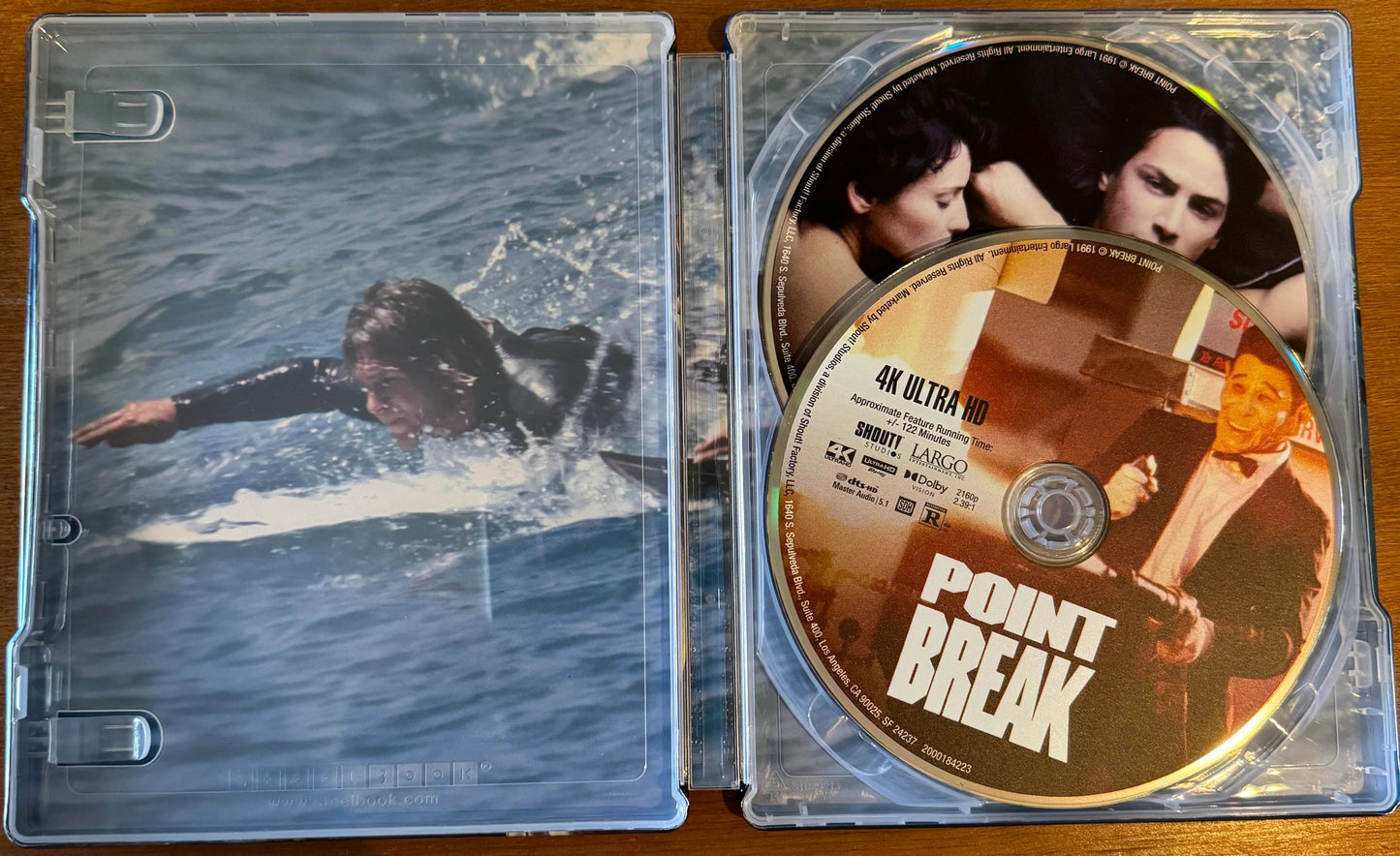 Point Break 4K SteelBook (1991)(Re-release)(Exclusive)