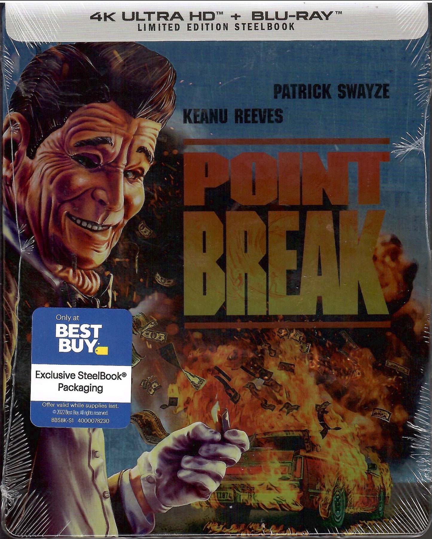 Point Break 4K SteelBook (1991)(Exclusive)