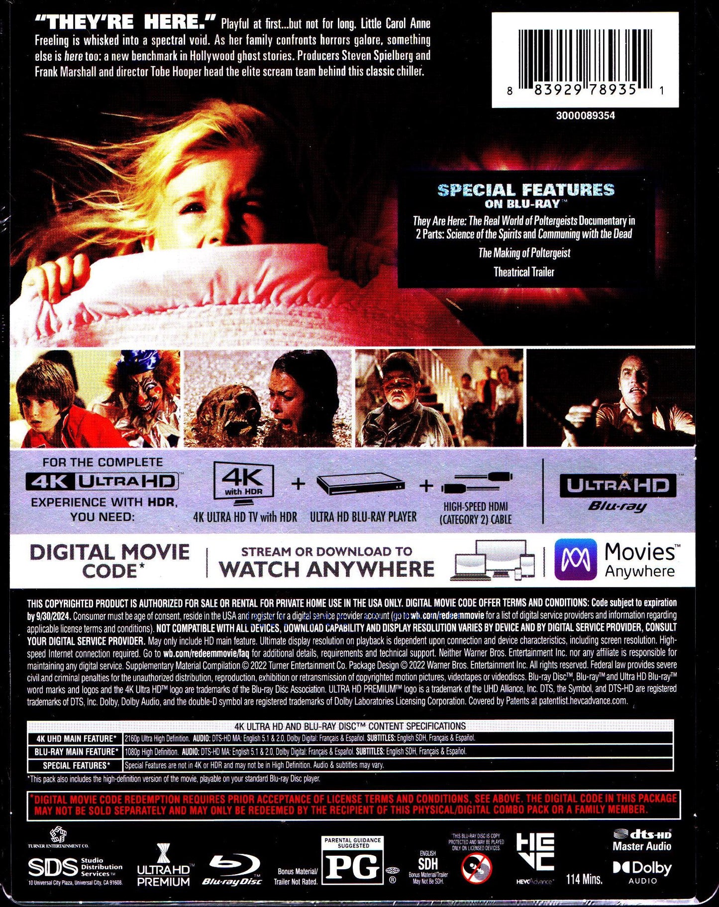 Poltergeist 4K SteelBook (1982)