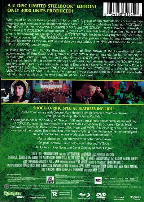 Popcorn SteelBook (Exclusive)