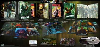 Predator 3D & 4K XL Double Lenticular SteelBook (1987)(FAC#158)(Czech)