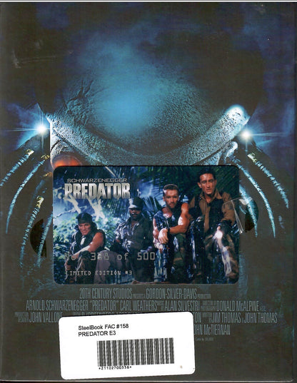Predator 3D & 4K XL Lenticular SteelBook (1987)(FAC#158)(Czech)