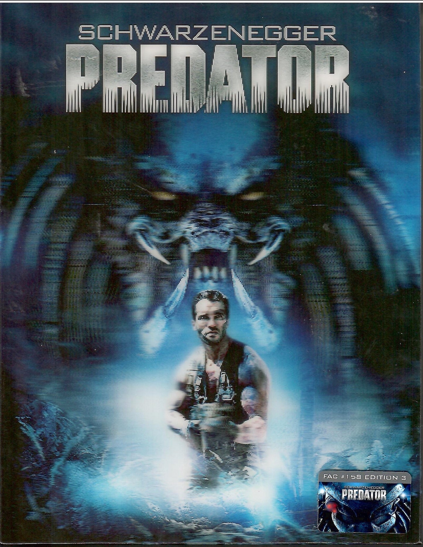 Predator 3D & 4K XL Lenticular SteelBook (1987)(FAC#158)(Czech)