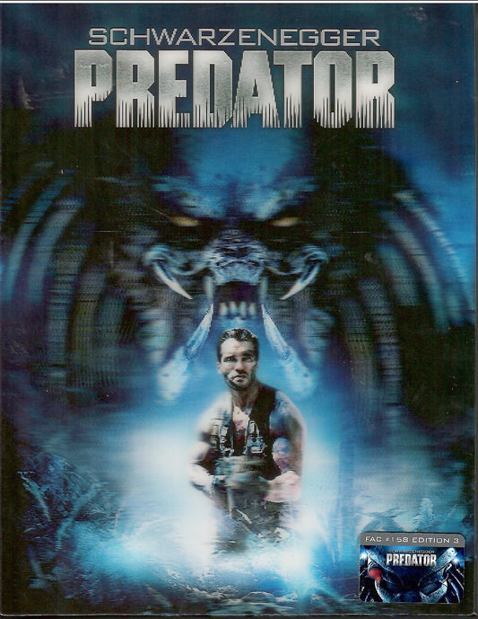 Predator 3D & 4K XL Lenticular SteelBook (1987)(FAC#158)(Czech)