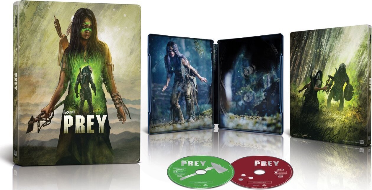 Prey 4K SteelBook (2022)(UK)